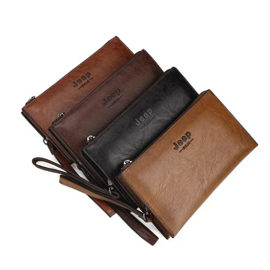 Versatile Zip Long PU Wallet - Soft, Stylish, Comfortable