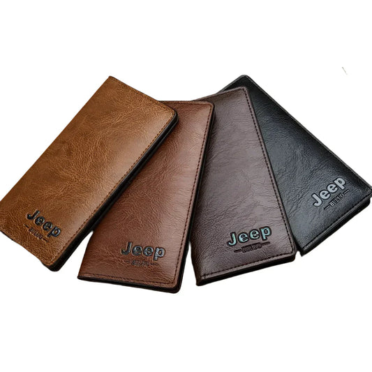 Versatile Long Premium PU Wallet - Soft, Stylish, Smart