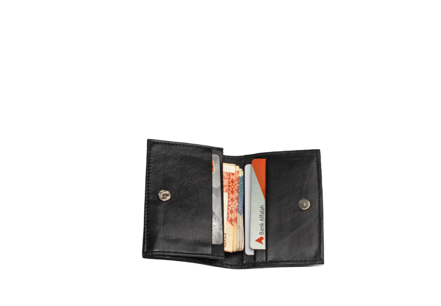 Premium Quality Mini Wallet Plus Card Holder With Magnetic Button For Men