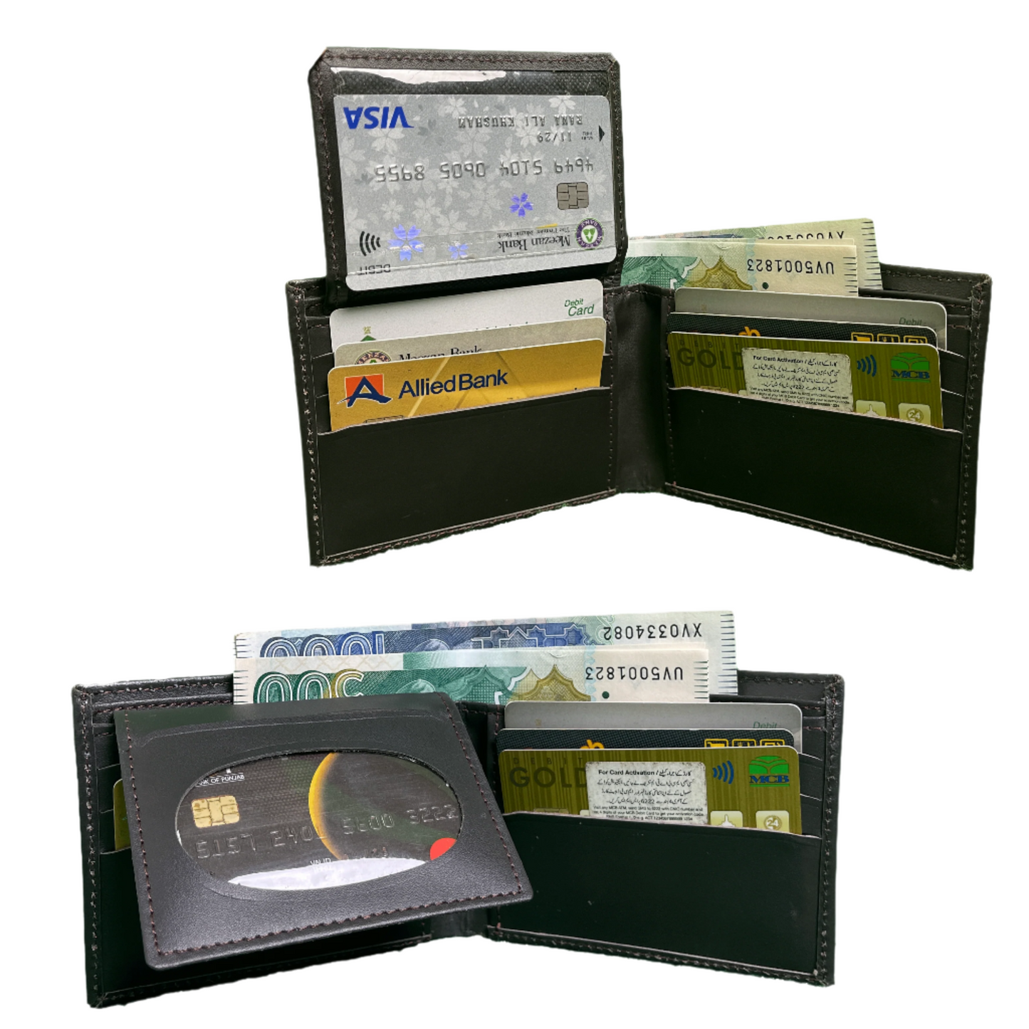 Genuine 100% Premium Quality Slim Wallet for Men(WITH ZIP)