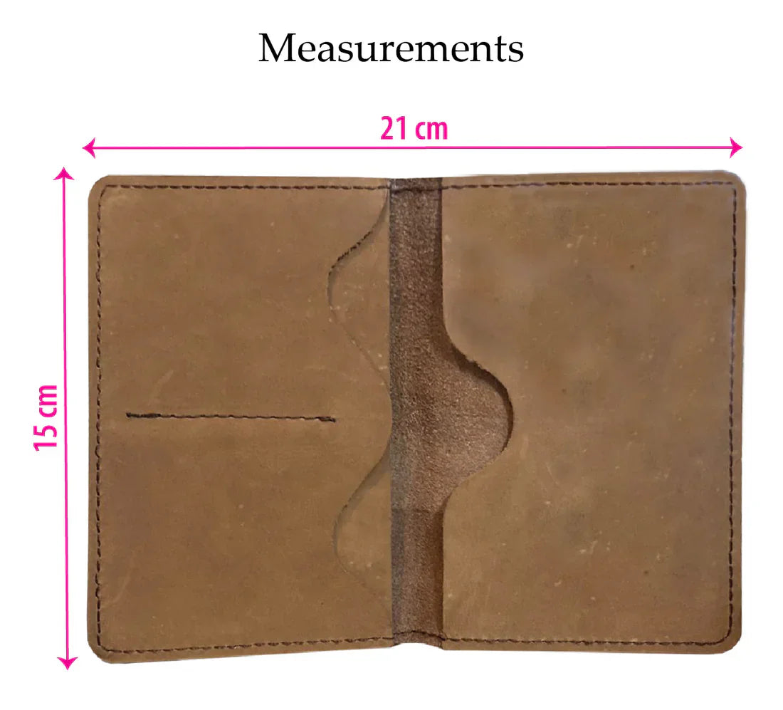 Dual-Tone Vintage Premium Quality Wallet (Handmade)