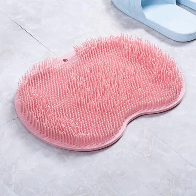 Soft Silicone Shower Scrubber for Body & Feet